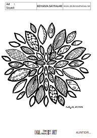 Zenteangle boyama sayfaları